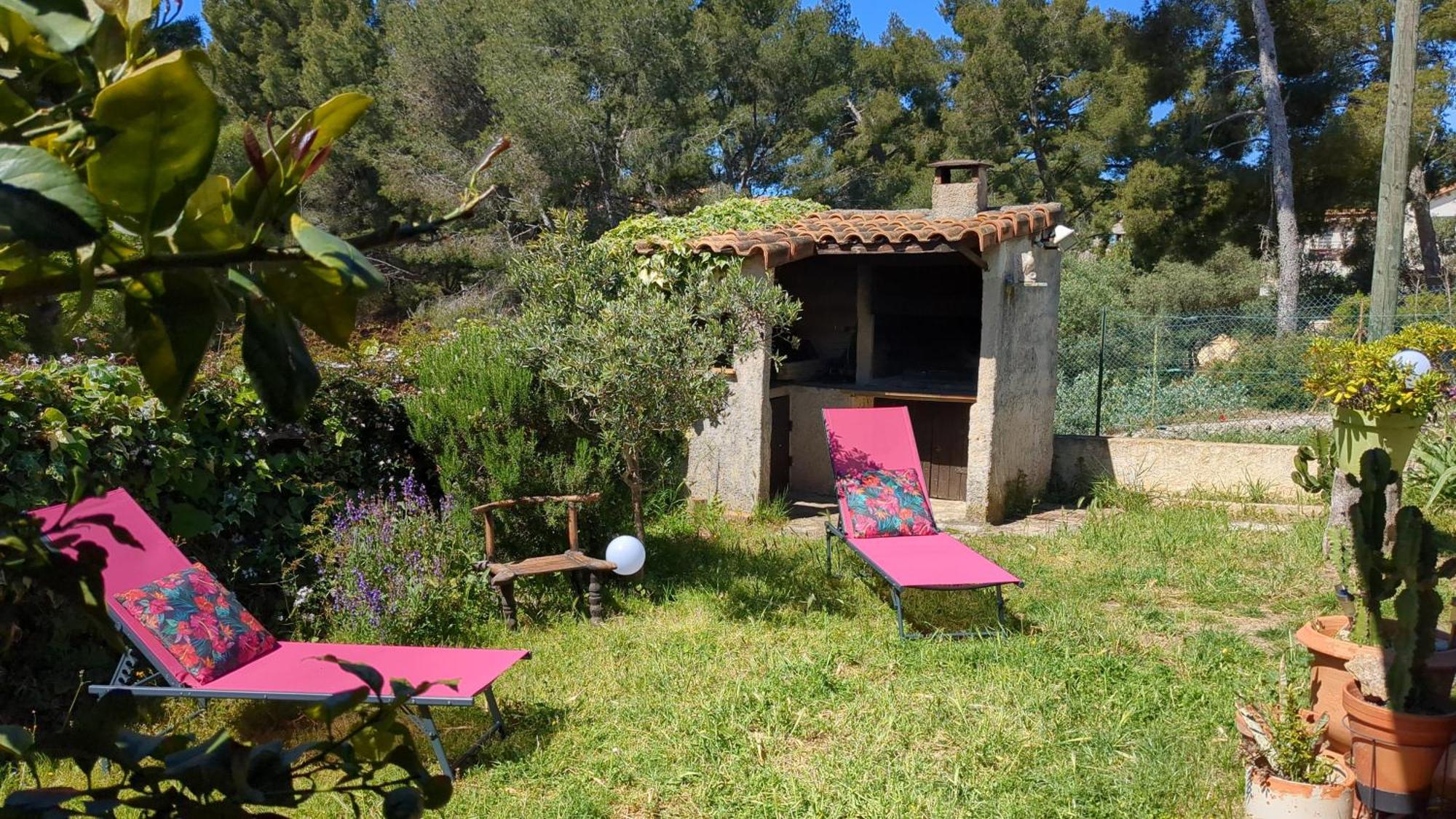 Maisonnette Kalis Calme Avec Climatisation Parking Jardin Cadre Campagne Plages A Pieds Bandol Exteriér fotografie